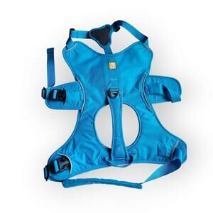Ruffwear Front Range Dog Harness L/XL Teal Blue Reflective Adjustable No Pull